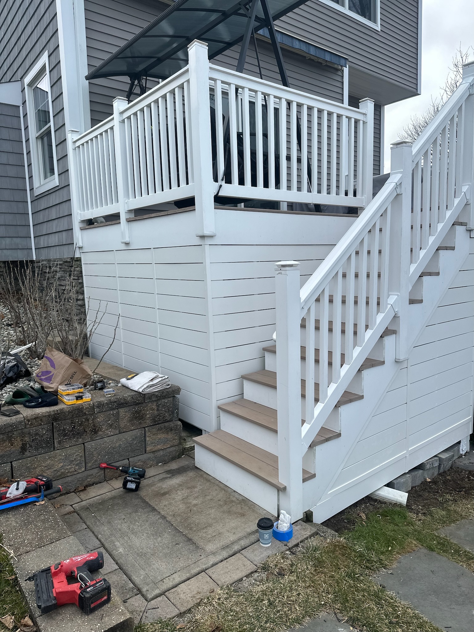 Deck Stairs Construction - Photo 10